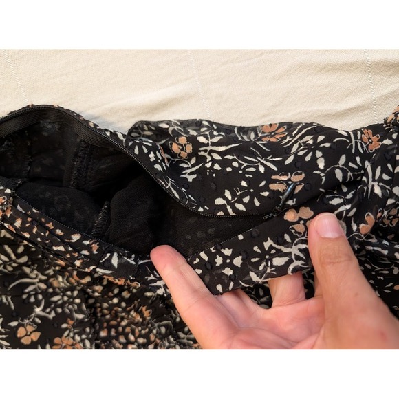 Ulla Johnson x Barneys NY Floral Silk Maxi Long Sleeve Party Cocktail Sz 8 - Picture 7 of 8